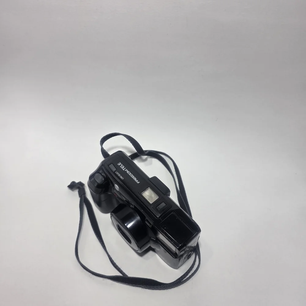 Minolta Freedom Tele 35mm Film Camera – 38–80mm Lens – Untested – As-Is